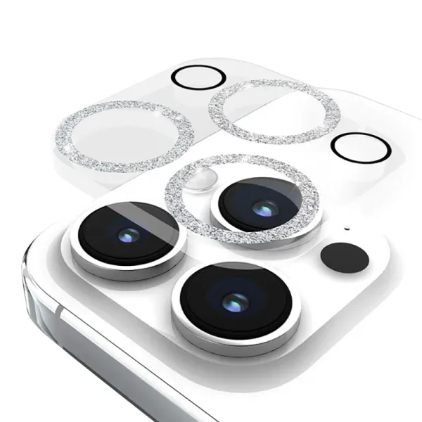 Case-Mate Sparkle Lens Protector - Protective Glass for iPhone 15 Pro / iPhone 15 Pro Max camera (Twinkle)