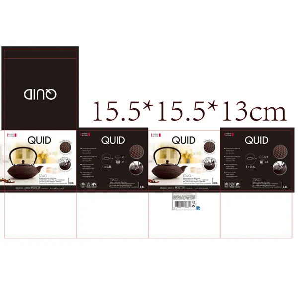 Teekann Quid Tokio Metall Roostevaba teras 800 ml