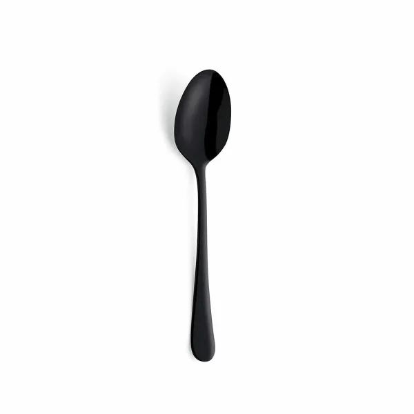 Jälkiruokalusikka Amefa Austin Musta 18,5 cm 18,5 cm - 2,5 mm 12 osaa
