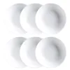 Plate set Luminarc Diwali 6 pcs White Glass