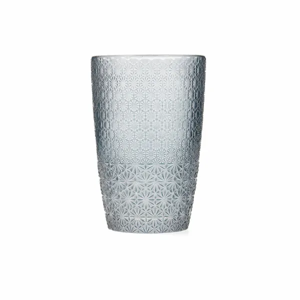 Glāžu komplekts Bidasoa Ikonic Pelēks Stikls 350 ml 6 Daudzums