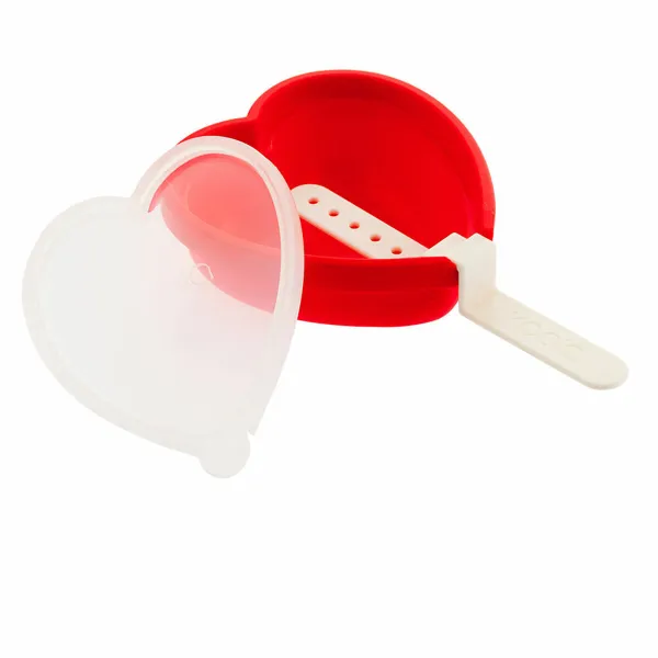ledų formelė Koala Corazon Širdis 2 vnt. Dvispalviais Plastmasinis 15 x 9 x 3,5 cm (2 vnt.)