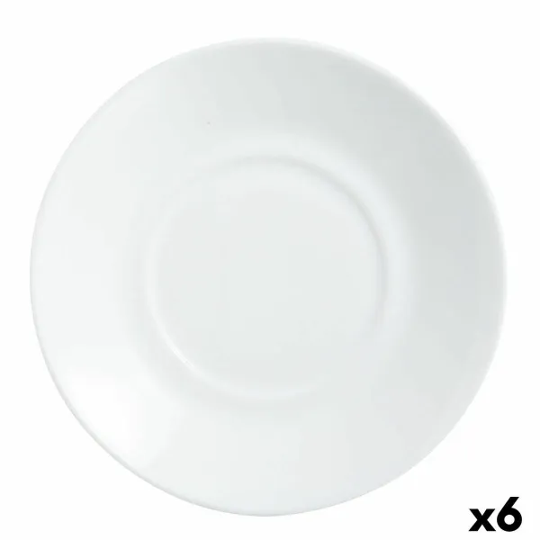 Nazis Luminarc Apilable Balts Stikls Ø 14 cm (6 gb.) (Pack 6x)