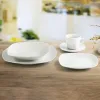 Plokščia lėkštė Quid Novo Vinci Balta Keramikinis Ø 26,6 cm 26,6 cm (6 vnt.) (Pack 6x)