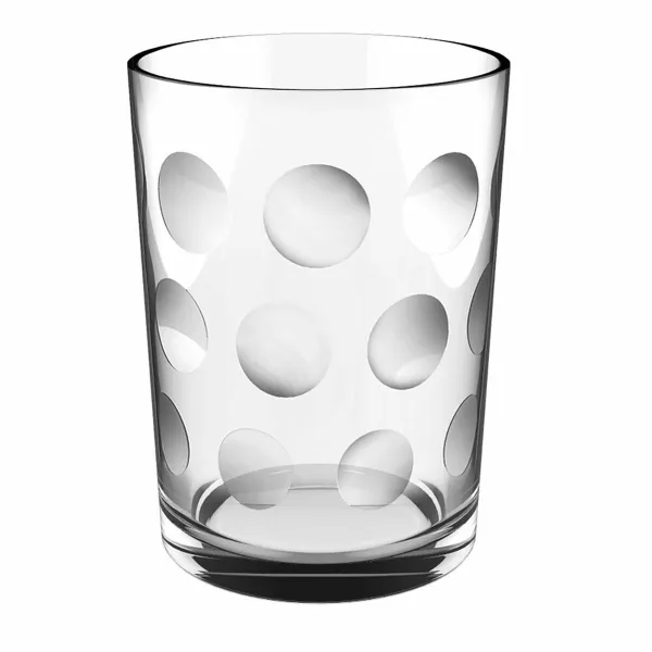 Stikls Quid Urban Circles Caurspīdīgs Stikls (36 cl) (Pack 6x)