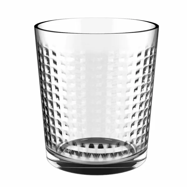 Lasi Quid Urban Square Läpinäkyvä Lasi (36 cl) (Pack 6x)