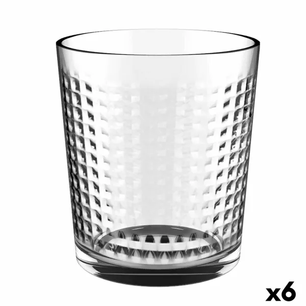 Стакан Quid Urban Square Прозрачный Cтекло (36 cl) (Pack 6x)