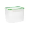 Герметичная коробочка для завтрака Quid Greenery Прозрачный Пластик (3,7 L) (Pack 4x)