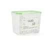 Ilmatiivis eväsrasia Quid Greenery Läpinäkyvä Muovinen (3,7 L) (Pack 4x)
