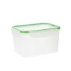 Lunch box Quid Greenery 2,8 L Transparent Plastic (4 Units) (Pack 4x)