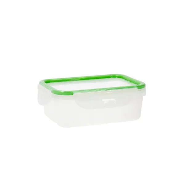 Судок Quid Greenery 1 L Прозрачный Пластик 13 x 18 x 6,8 cm - 1 L (4 штук) (Pack 4x)
