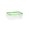Судок Quid Greenery 1 L Прозрачный Пластик 13 x 18 x 6,8 cm - 1 L (4 штук) (Pack 4x)