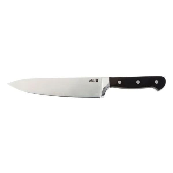 Kokkiveitsi Quid Professional Inox Chef Black Musta Metalli 20 cm (Pack 6x)