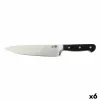 Поварской нож Quid Professional Inox Chef Black Чёрный Металл 20 cm (Pack 6x)