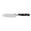 Santoku Nazis Quid Professional Inox Chef Black Melns Metāls (13 cm) (Pack 10x)