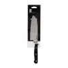 Santoku Nazis Quid Professional Inox Chef Black Melns Metāls (13 cm) (Pack 10x)