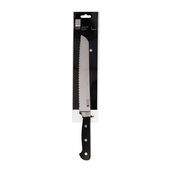 Leipäveitsi Quid Professional Inox Chef Black Metalli 20 cm (Pack 6x)