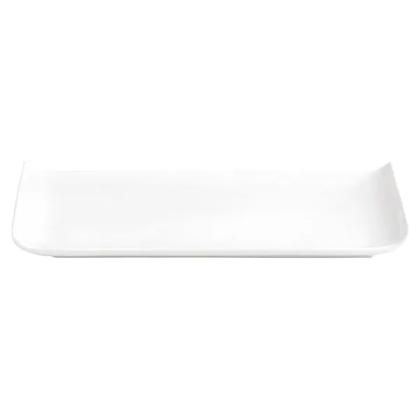 Тарелка Quid Chef Baguette Керамика Белый (25 x 12 cm) (Pack 6x)