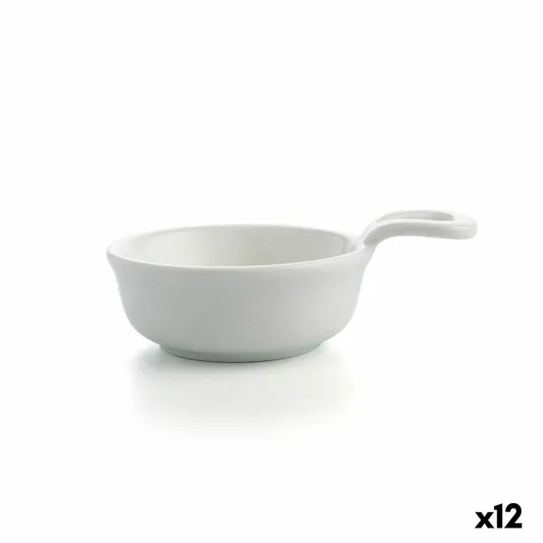 Maistelusetti Quid Select Valkoinen Keraminen 8,5 cm Mini (12 osaa)