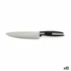 Kokkiveitsi Quid Habitat Musta Metalli 20 cm (Pack 12x)