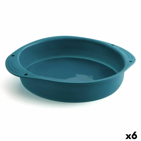 Irtopohjavuoka Quid Silik One Sininen Muovinen (29 x 24 cm) (Pack 6x)