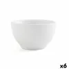 Bowl Quid Snow White Ceramic 510 ml (6 Units)