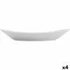 Поднос Quid Gastro Керамика Белый (39,5 x 19 x 8 cm) (4 штук)