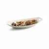 Поднос Quid Gastro Керамика Белый (39,5 x 19 x 8 cm) (4 штук)