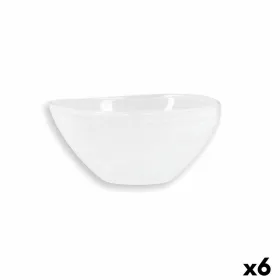 Salātu Trauks Quid Boreal Ø 14 cm Balts Stikls (6 gb.) (Pack 6x)