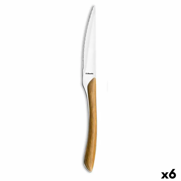 Pöytäveitsi Amefa Eclat 23 cm Metalli Kaksivärinen (Pack 6x)