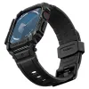 Spigen Rugged Armor Pro - Band with Case for Apple Watch 10 42 mm (Matte Black)