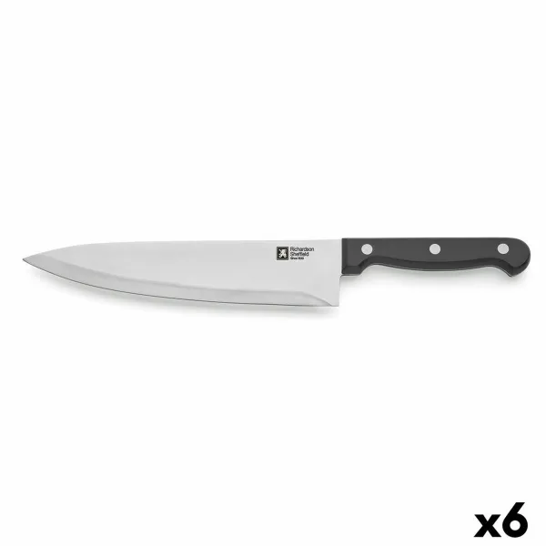 Поварской нож Richardson Sheffield Artisan Чёрный Металл 20,5 cm (Pack 6x)