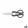 Кухонные ножницы Richardson Sheffield Artisan Чёрный Металл 21 x 8,5 x 1 cm (6 штук)