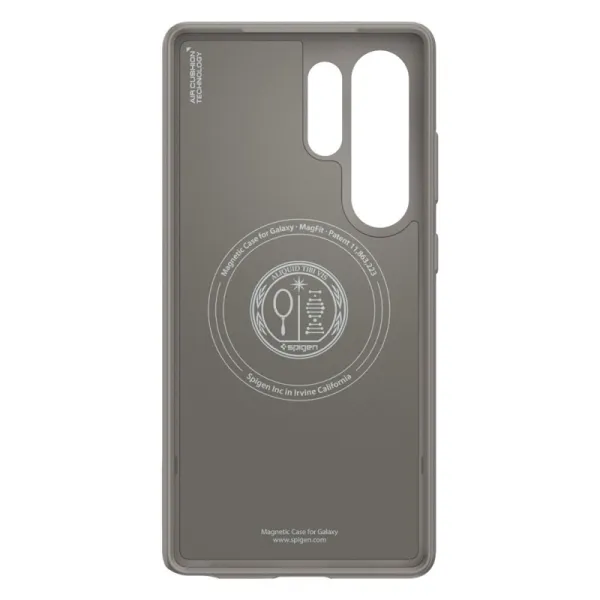 Spigen Parallax Mag MagSafe - Case for Samsung Galaxy S25 Ultra (Ash Grey)