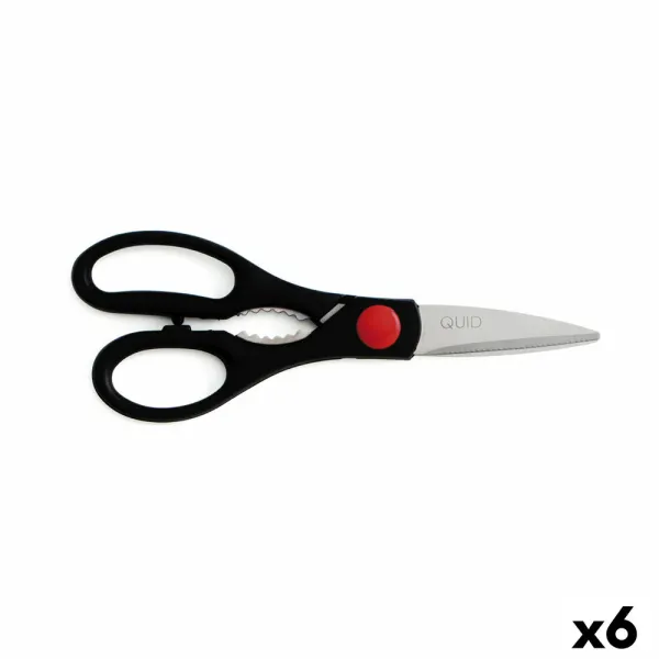 Кухонные ножницы Quid Kitchen Chef Металл 21,5 cm (6 штук)