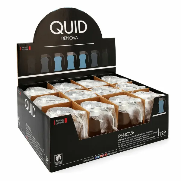 Сахарница Quid Renova Прозрачный Cтекло 210 ml (12 штук) (Pack 12x)