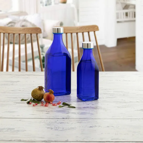 бутылка Quid Habitat Синий Cтекло 1 L (6 штук)