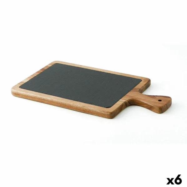 поднос для закусок La Bouchée Aram 34 x 18 x 1,5 cm (6 штук) (Pack 6x)