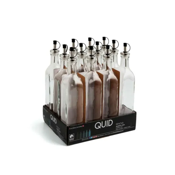 Indelis aliejui Quid Renova Skaidrus stiklas 250 ml (12 vnt.) (Pack 12x)