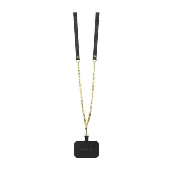 Guess Crossbody 4G Metal Logo - iPhone 15 Case (black)