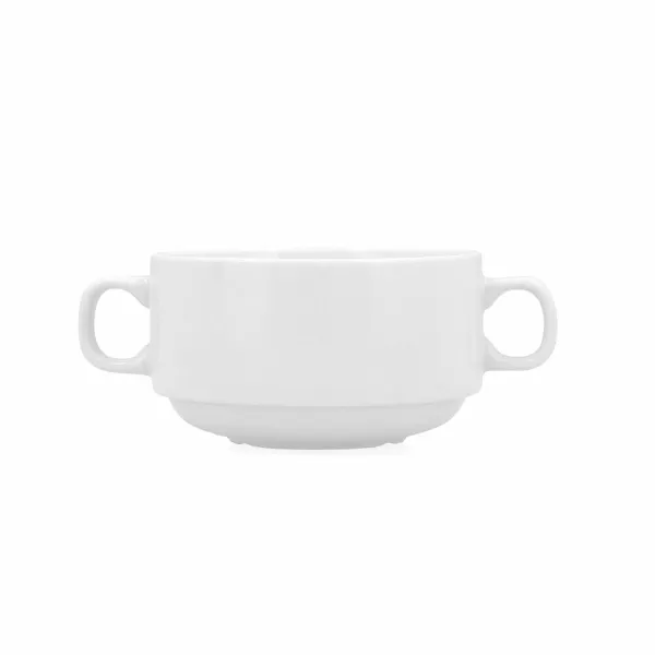 Keittokulhot Bidasoa Glacial Valkoinen 300 ml (6 osaa) (Pack 6x)