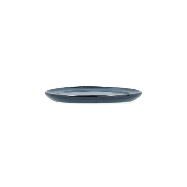 Litteä Lautanen Bidasoa Ikonic Sininen Keraminen 11 x 11 cm (12 osaa) (Pack 12x)