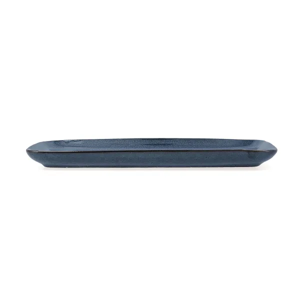 Pasniegšanas Plate Bidasoa Ikonic Keramika Zils (28 x 14 cm) (Pack 4x)