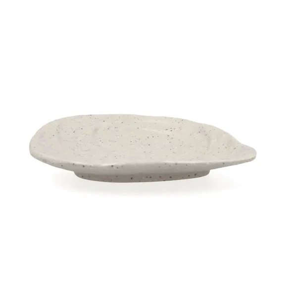 Plokščia lėkštė Bidasoa Ikonic Pilka Plastmasinis Melaminas 16 x 12,7 x 2,3 cm (12 vnt.) (Pack 12x)