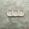 Uzkodu paplāte Bidasoa Ikonic Pelēks Plastmasa Melamīna 28,6 x 10,9 x 3,1 cm (12 gb.) (Pack 12x)