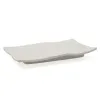 Litteä Lautanen Bidasoa Ikonic Harmaa Muovinen Melamiini 20,7 x 13 x 2 cm (12 osaa) (Pack 12x)