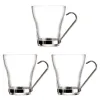Tea and coffee cup Quid Supreme Transparent 250 ml 3 Pieces
