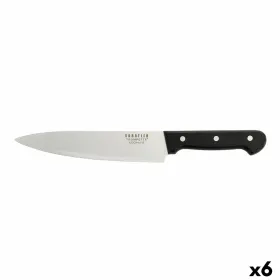 Virėjo peilis Sabatier Universal Juoda Metalinis 20 cm (6 vnt.)
