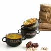 Zupas bļodas Quid Rustik 450 ml Melns (Pack 6x)