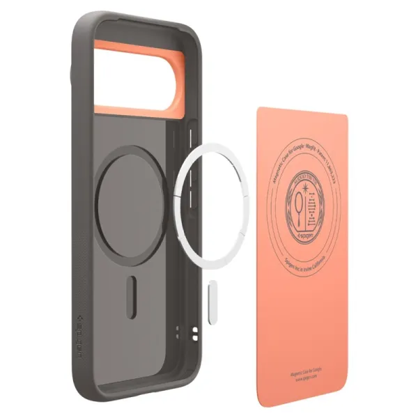 Spigen Nano Pop Mag MagSafe - Case for Google Pixel 10 / 10 Pro (Papaya Grey)